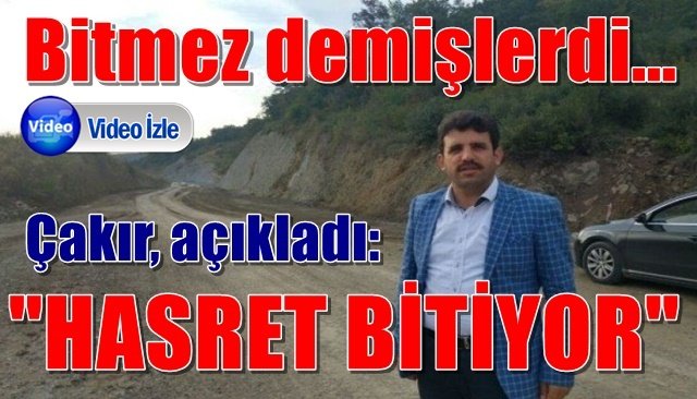 Ereğli-Çaylıoğlu  Yolu´nda asfaltlama çalışmaları başladı