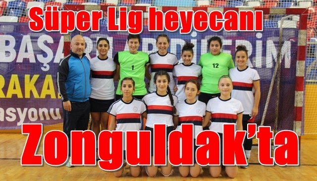 Kadınlar Hokey Süper Lig müsabakaları Zonguldak´ta oynanıyor