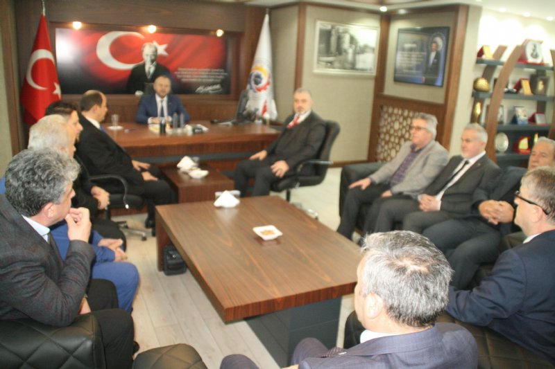 AK Parti Gülüç Belde Başkanı Yılmaz ve Başkan Demirtaş’tan protokol ziyaretleri - 8