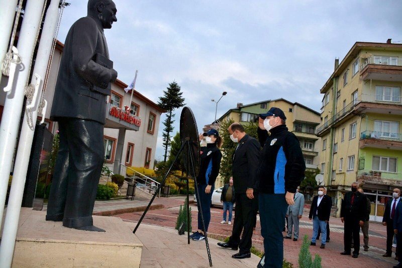 GÜLÜÇ’TE ATATÜRK’Ü ANMA TÖRENİ  - 1