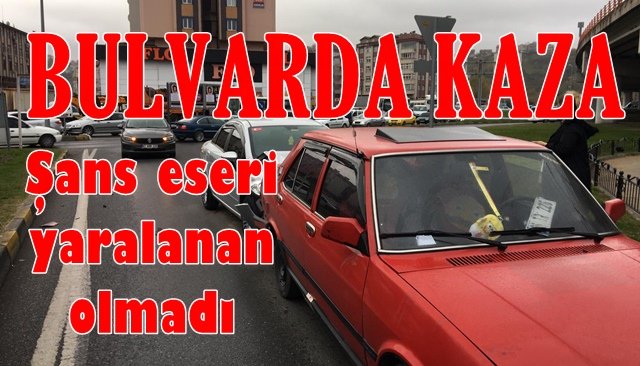 Şans eseri yaralanan olmadı