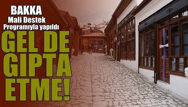 BAKKA’nın Mali Destek programıyla yapıldı