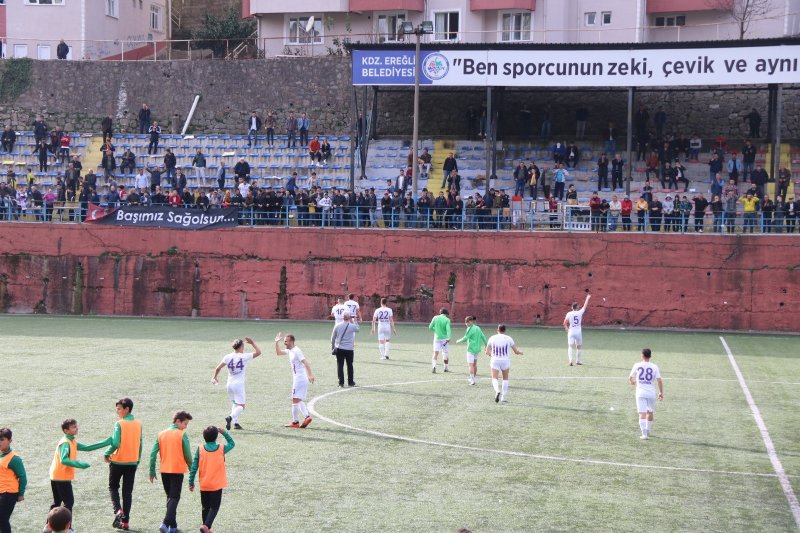 Ereğli Belediyespor: 2 Göynük Belediyespor:1 - 1
