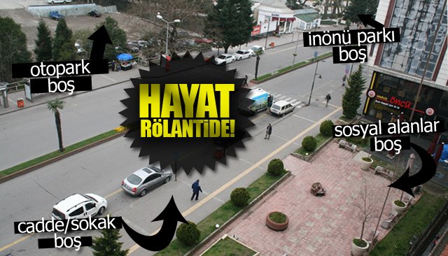 HAYAT RÖLANTİDE!