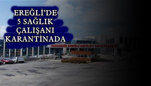 Aralarında doktor, hemşire ve yardımcı personel var