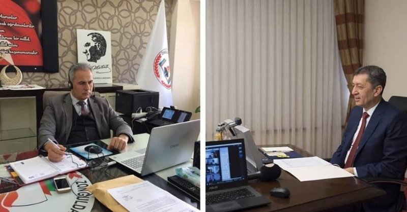 İl Milli Eğitim Müdürü Akgül eğitim çalışmaları hakkında Bakan Selçuk´a bilgi verdi... - 9