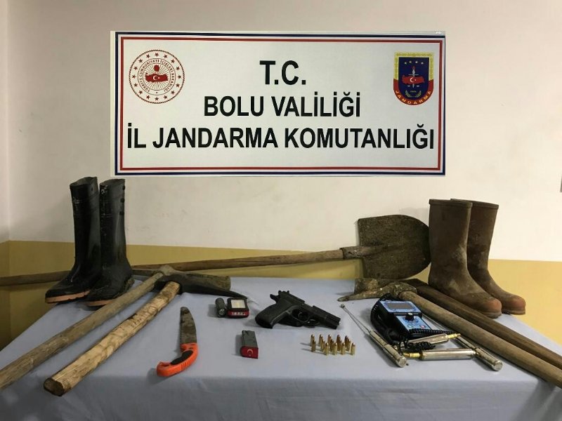 Zonguldak’tan çıktılar, Bolu’da kaçak kazı yaptılar... KORONA’DAN CEZA YEDİLER - 1