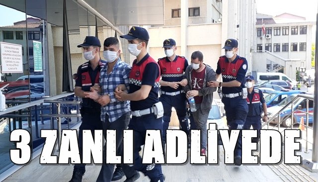 50 bin TL değerindeki malzeme çalmışlardı...