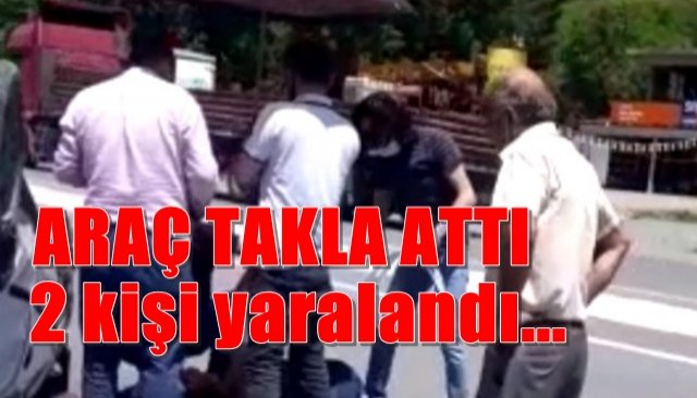 Zonguldak-Ankara yolunda kaza... 2 yaralı