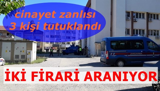  İki inşaat işçisinin ölü bulunduğu olayda 3 şüpheli tutuklandı