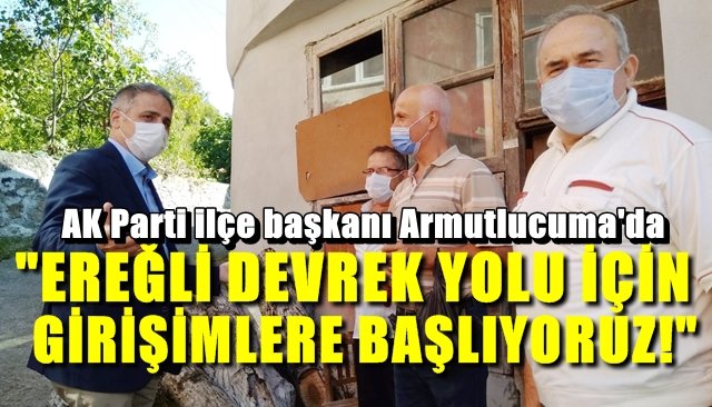 AK Parti İlçe Başkanı Bozkurt’tan Armutlucuma çıkarması…