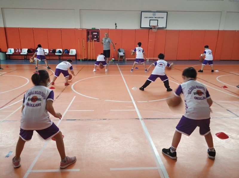 Ereğli Belediyespor basketbol okuluna ilgi büyük - 5