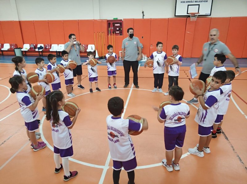 Ereğli Belediyespor basketbol okuluna ilgi büyük - 7