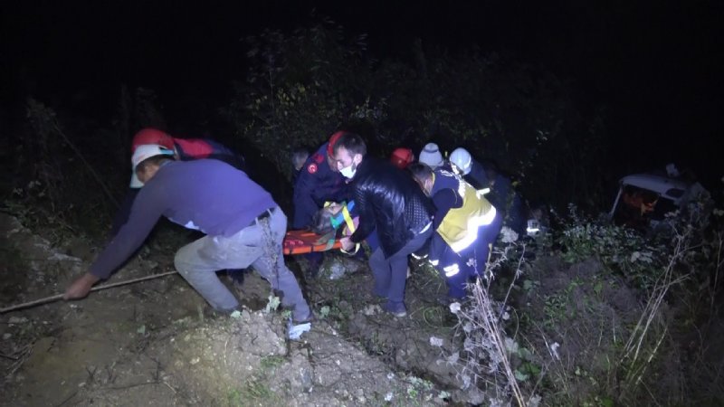 Şifalı su mevkisinde kaza… 3 yaralı…  TANKER ŞARAMPOLE UÇTU - 5