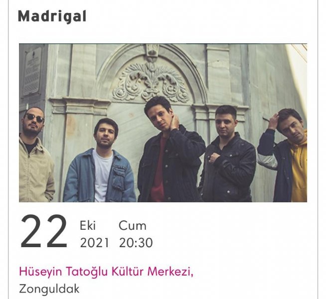 Zirvedeki Grup, Madrigal Konser İçin Ereğli’de - 2