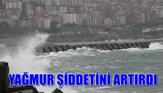  Zonguldak’ta şiddetli yağmur