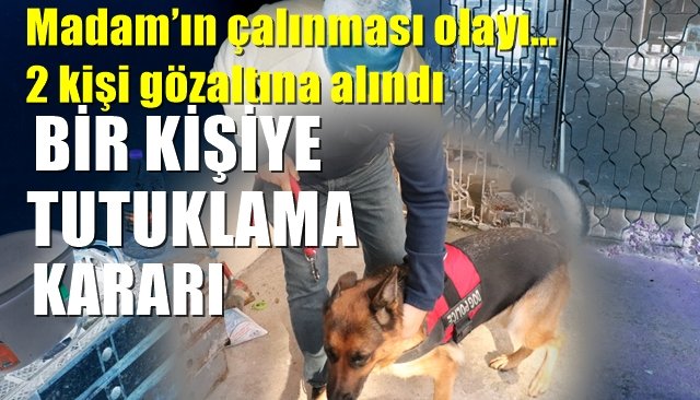 Madam’ın çalınması olayı… 2 kişi gözaltına alındı… BİR KİŞİ TUTUKLANDI