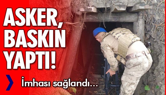 ZONGULDAK´TA ASKER OPERASYON DÜZENLEDİ!