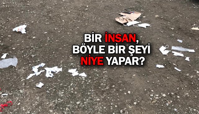 BİR İNSAN, BÖYLE BİR ŞEYİ NİYE YAPAR?