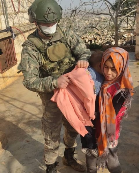 Ereğlili asker,  Suriyeli çocuklar için destek istedi… - 2