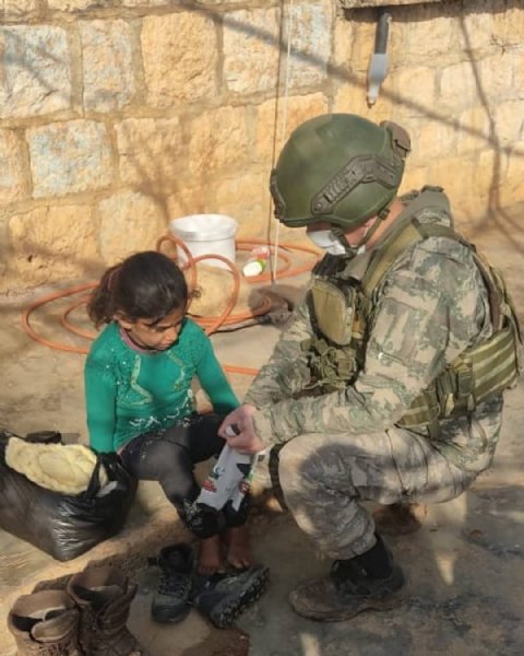 Ereğlili asker,  Suriyeli çocuklar için destek istedi… - 3