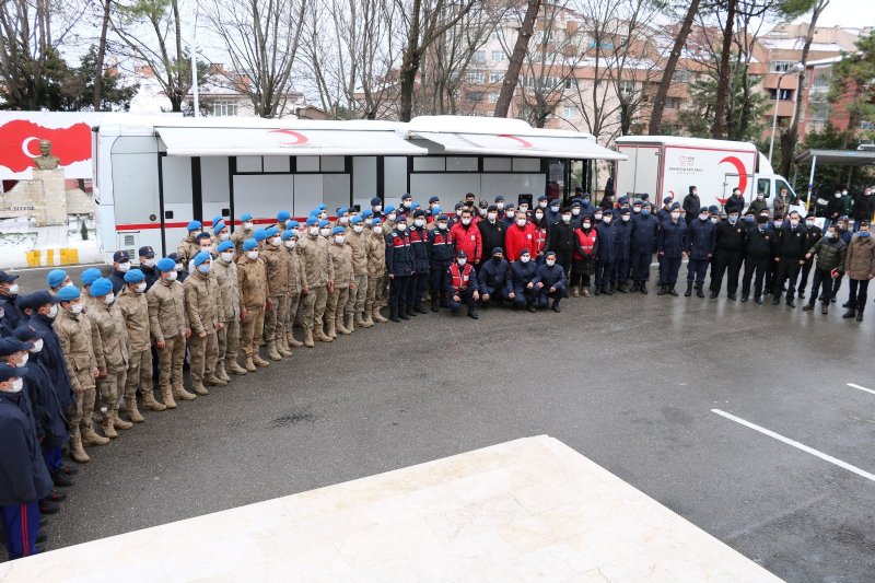 Jandarma ve Kızılay’dan müşterek kan bağışı kampanyası - 4