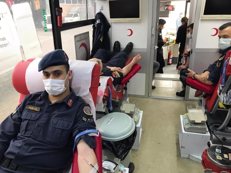 Jandarma ve Kızılay’dan müşterek kan bağışı kampanyası - 5