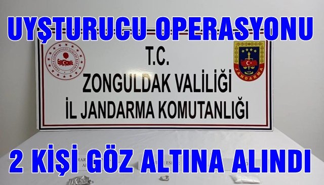    Jandarmadan uyuşturucu operasyonu