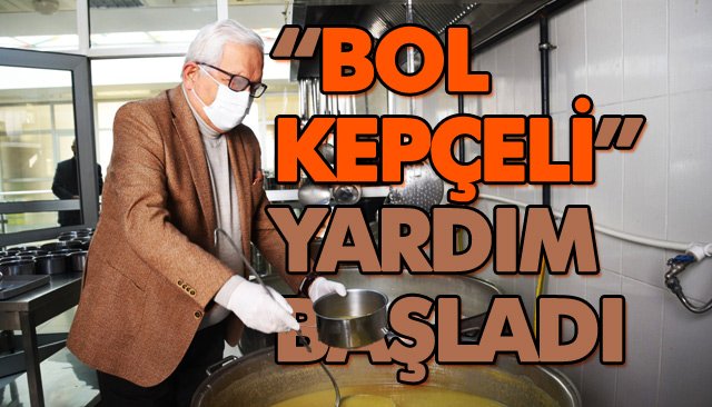 EREĞLİ BELEDİYESİNCE “BOL KEPÇELİ” YARDIM BAŞLADI