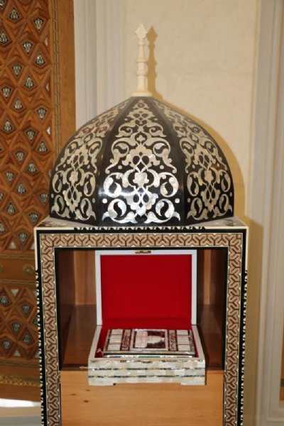 ABBAS´IN HEDİYESİ UZUNMEHMET CAMİİ´NDE SERGİLENECEK - 1