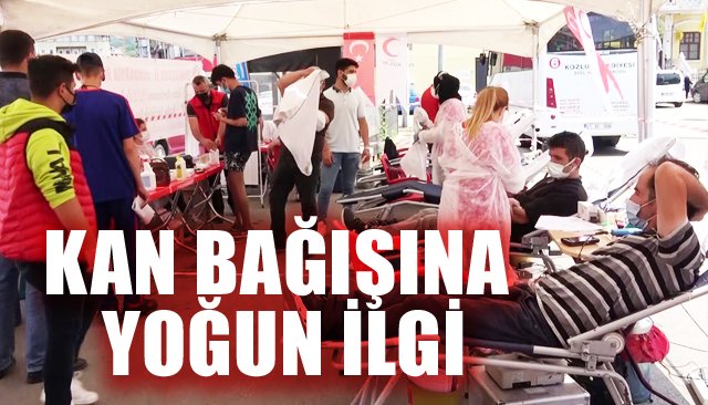 KAN BAĞIŞINA YOĞUN İLGİ 