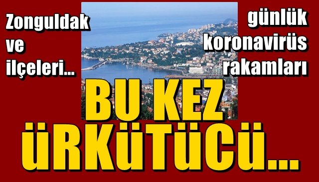 Zonguldak… 29 Haziran… Koronavirüs vakaları… BU KEZ ÜRKÜTÜCÜ…