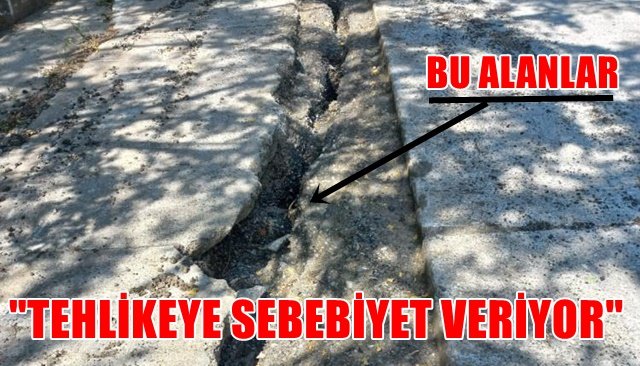 BETONLANMAYAN DOLGULARA DİKKAT ÇEKTİ