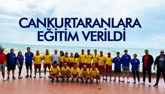 CANKURTARANLARA EĞİTİM VERİLDİ