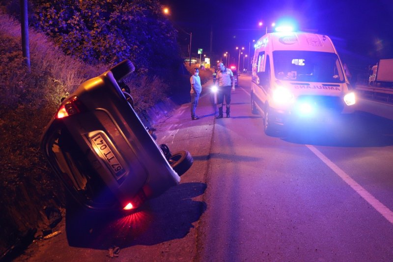 Otomobil takla attı… Sürücüsü şoka girdi… “KEŞKE ÖLSEYDİM!” DEDİ - 8