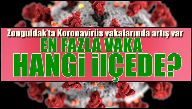 Zonguldak’ta Koronavirüs vakalarında artış var… EN FAZLA VAKA HANGİ İLÇEDE?