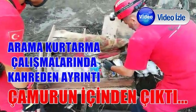 ARAMA KURTARMA ÇALIŞMALARINDA KAHREDEN AYRINTI