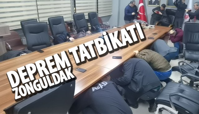 DEPREM TATBİKATI