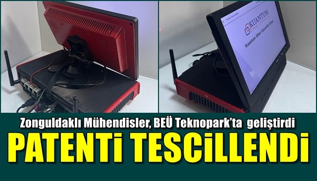 Zonguldaklı Mühendisler, BEÜ Teknopark’ta  geliştirdi… PATENTİ TESCİLLENDİ