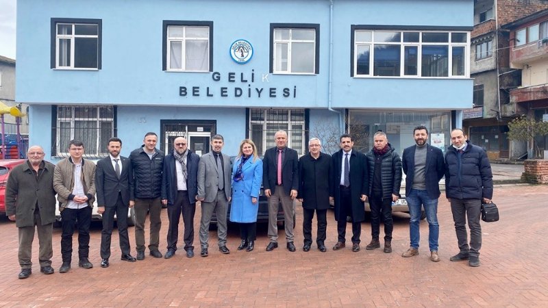 AK Parti İl Teşkilatı Gelik Belediye Başkanı Sezgin’i ziyaret etti - 3