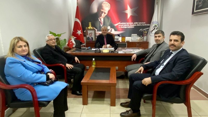 AK Parti İl Teşkilatı Gelik Belediye Başkanı Sezgin’i ziyaret etti - 4