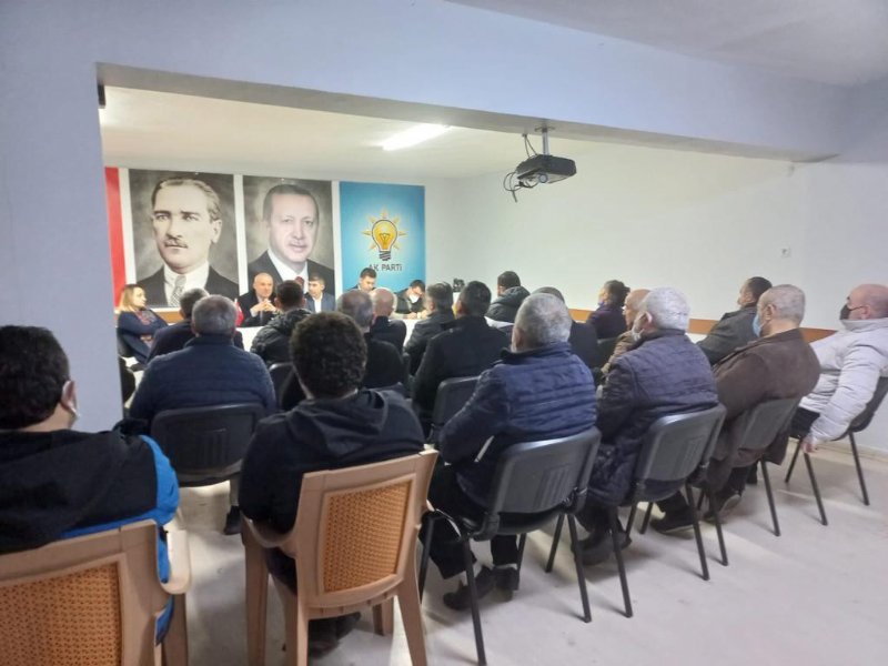 AK PARTİ İLÇE TEŞKİLATI TOPLANDI - 3