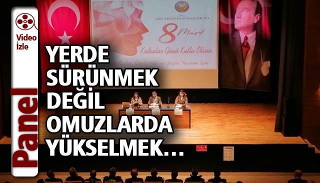 EREĞLİ’DE “GÜÇLÜ KADIN GÜÇLÜ AİLE VE GÜÇLÜ TOPLUM” PANELİ