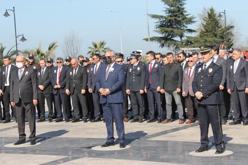 Ereğli’de Polis çelenk sundu… - 3