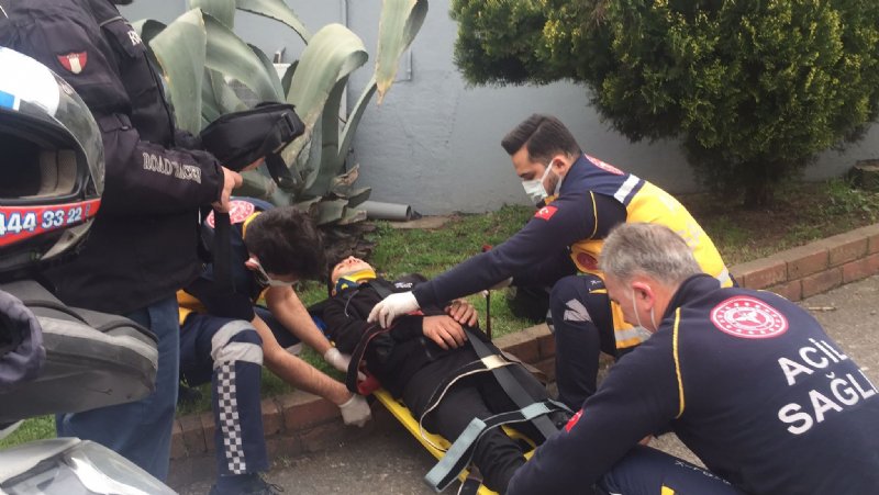 MOTOKURYE YARALANDI - 2