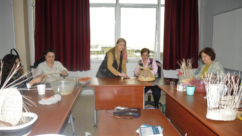 Sepet örgüsü kursu başladı - 4