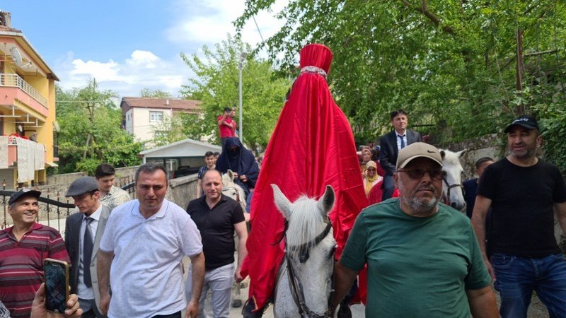 GELİN ATA BİNDİ: ’YA NASİP’ DEDİ... - 4