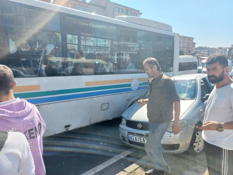 HALK OTOBÜSÜ VE OTOMOBİL ÇARPIŞTI - 5