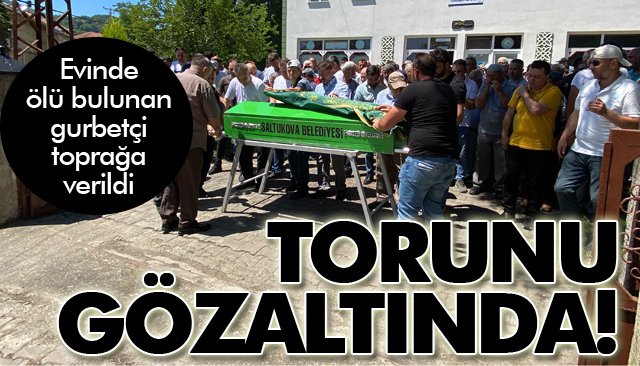 Evinde ölü bulunan gurbetçi toprağa verildi