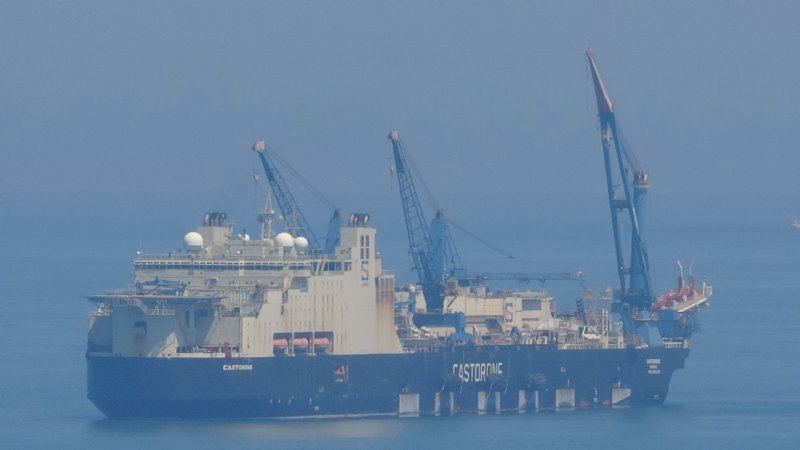  Karadeniz Gazı´nı karaya taşıyacak olan boruları derin deniz tabanına yerleştirecek… DEV GEMİ ZONGULDAK’TA - 1